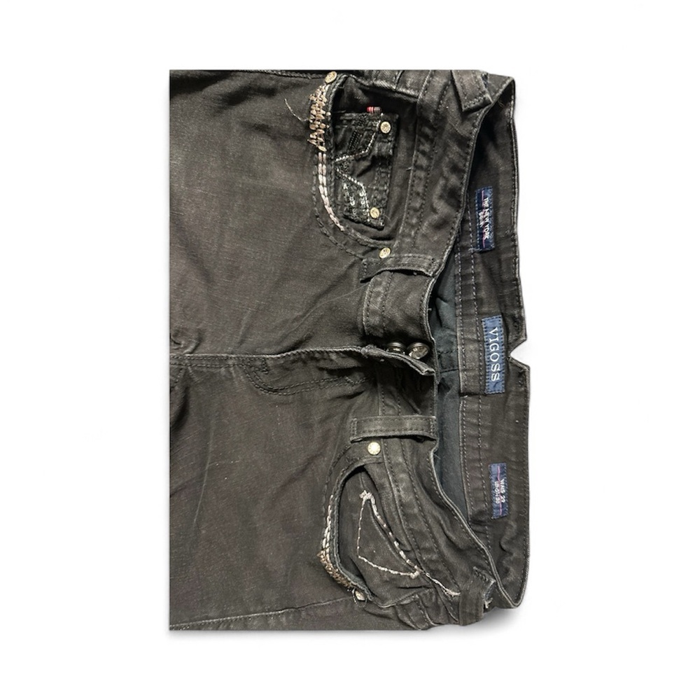 Black Jeans with Embellished Pockets​ - Picture 3 of 3